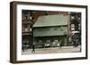 Boston, Massachusetts - Exterior View of the Paul Revere House No. 4-Lantern Press-Framed Art Print