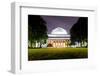 Boston Massachusetts Institute of Technology Campus with Trees and Lawn at Night-Songquan Deng-Framed Photographic Print