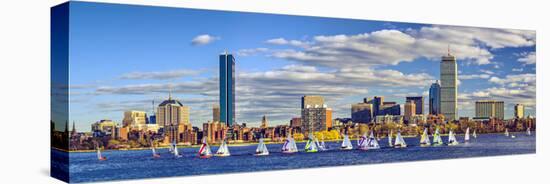 Boston, Massachusetts Skyline Panorama-SeanPavonePhoto-Stretched Canvas