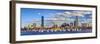 Boston, Massachusetts Skyline Panorama-SeanPavonePhoto-Framed Photographic Print