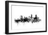 Boston Massachusetts Skyline-Michael Tompsett-Framed Art Print