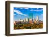 Boston, Massachusetts, USA Skyline over Boston Common.-SeanPavonePhoto-Framed Photographic Print