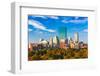 Boston, Massachusetts, USA Skyline over Boston Common.-SeanPavonePhoto-Framed Photographic Print