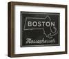 Boston, Massachusetts-John Golden-Framed Art Print