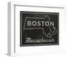 Boston, Massachusetts-John Golden-Framed Art Print