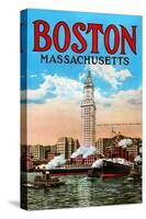 Boston Massachusetts-null-Stretched Canvas
