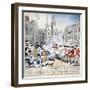 Boston Massacre, 1770-Paul Revere-Framed Giclee Print