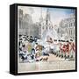 Boston Massacre, 1770-Paul Revere-Framed Stretched Canvas