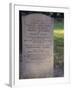 Boston Massacre Victims' Grave in the Old Granary Burying-Ground, Boston, Massachusetts-null-Framed Photographic Print