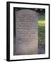 Boston Massacre Victims' Grave in the Old Granary Burying-Ground, Boston, Massachusetts-null-Framed Photographic Print