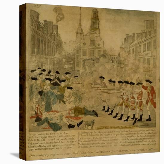 Boston Massacre-null-Stretched Canvas