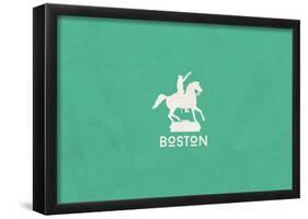 Boston Minimalism-null-Framed Poster