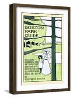 Boston Park Guide-Charles H Woodbury-Framed Art Print