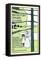 Boston Park Guide-Charles H Woodbury-Framed Stretched Canvas
