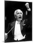 Boston Pops Orchestra Conductor, Arthur Fiedler, 1967-null-Mounted Photo