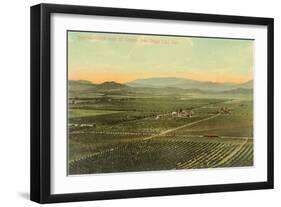 Boston Ranch near El Cajon, California-null-Framed Art Print