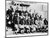 Boston Red Sox Baseball Team Photograph - Boston, MA-Lantern Press-Mounted Art Print