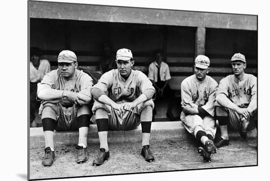 Boston Red Sox, c1916-null-Mounted Giclee Print