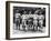 Boston Red Sox & Philadelphia Phillies Players, Baseball Photo - Philadelphia, PA-Lantern Press-Framed Art Print