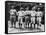 Boston Red Sox & Philadelphia Phillies Players, Baseball Photo - Philadelphia, PA-Lantern Press-Framed Stretched Canvas