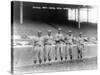 Boston Red Sox Pitchers, Baseball Photo - Boston, MA-Lantern Press-Stretched Canvas