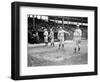 Boston Red Sox Players, Baseball Photo No.2 - Boston, MA-Lantern Press-Framed Art Print