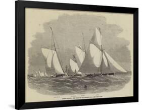 Boston Regatta, the Start for the Member's Cup-Edwin Weedon-Framed Giclee Print