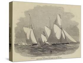 Boston Regatta, the Start for the Member's Cup-Edwin Weedon-Stretched Canvas