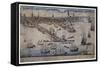 Boston Revere 1768-Vintage Lavoie-Framed Stretched Canvas