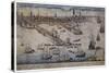 Boston Revere 1768-Vintage Lavoie-Stretched Canvas