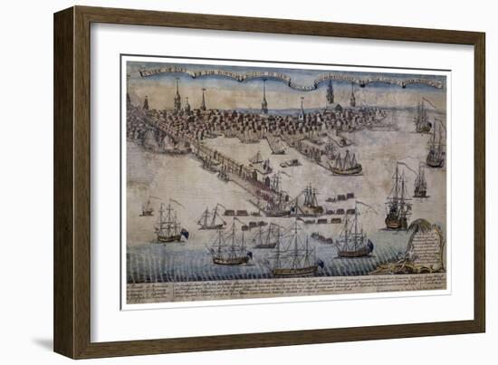 Boston Revere 1768-Vintage Lavoie-Framed Giclee Print