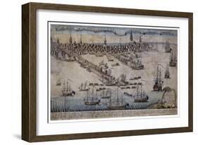 Boston Revere 1768-Vintage Lavoie-Framed Giclee Print