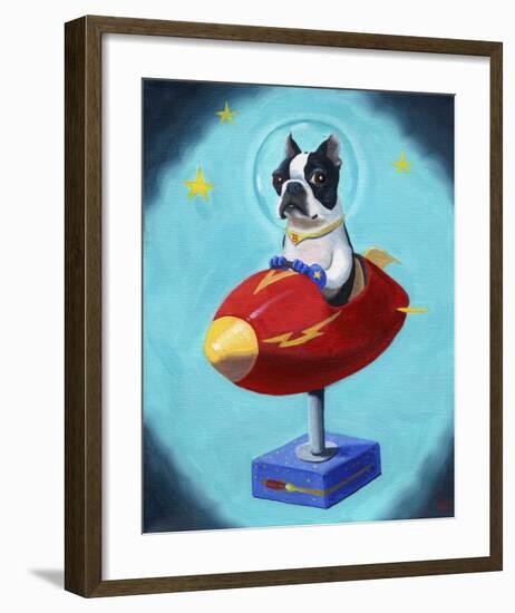 Boston Rocket-Brian Rubenacker-Framed Art Print