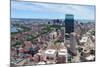 Boston Skyline Aerial View Panorama with Skyscrapers and Charles River.-Songquan Deng-Mounted Photographic Print