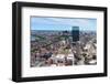 Boston Skyline Aerial View Panorama with Skyscrapers and Charles River.-Songquan Deng-Framed Photographic Print