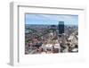 Boston Skyline Aerial View Panorama with Skyscrapers and Charles River.-Songquan Deng-Framed Photographic Print