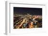 Boston Skyline at Night, Massachusetts, USA-jiawangkun-Framed Photographic Print