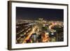 Boston Skyline at Night, Massachusetts, USA-jiawangkun-Framed Photographic Print