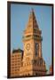 Boston Skyline at Sunrise Features Commerce House Tower, Boston, Ma.-Joseph Sohm-Framed Photographic Print