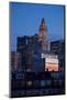 Boston Skyline at Sunset Features Commerce House Tower, Boston, Ma.-Joseph Sohm-Mounted Photographic Print