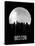 Boston Skyline Black-null-Stretched Canvas