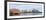 Boston Skyline Panorama over Charles River with Boat and Urban Architecture.-Songquan Deng-Framed Photographic Print