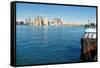 Boston Skyline Panorama-Patrick Poendl-Framed Stretched Canvas