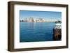 Boston Skyline Panorama-Patrick Poendl-Framed Photographic Print