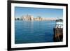 Boston Skyline Panorama-Patrick Poendl-Framed Photographic Print