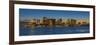 Boston Skyline - Panorama-Michael Blanchette Photography-Framed Giclee Print