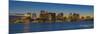 Boston Skyline - Panorama-Michael Blanchette Photography-Mounted Giclee Print