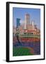 Boston Skyline with view of Historic Fenway Park, Boston Red Sox, Boston, Ma., USA, May 20, 2010...-null-Framed Photographic Print