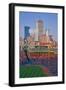 Boston Skyline with view of Historic Fenway Park, Boston Red Sox, Boston, Ma., USA, May 20, 2010...-null-Framed Photographic Print
