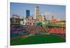 Boston Skyline with view of Historic Fenway Park, Boston Red Sox, Boston, Ma., USA, May 20, 2010...-null-Framed Premium Photographic Print